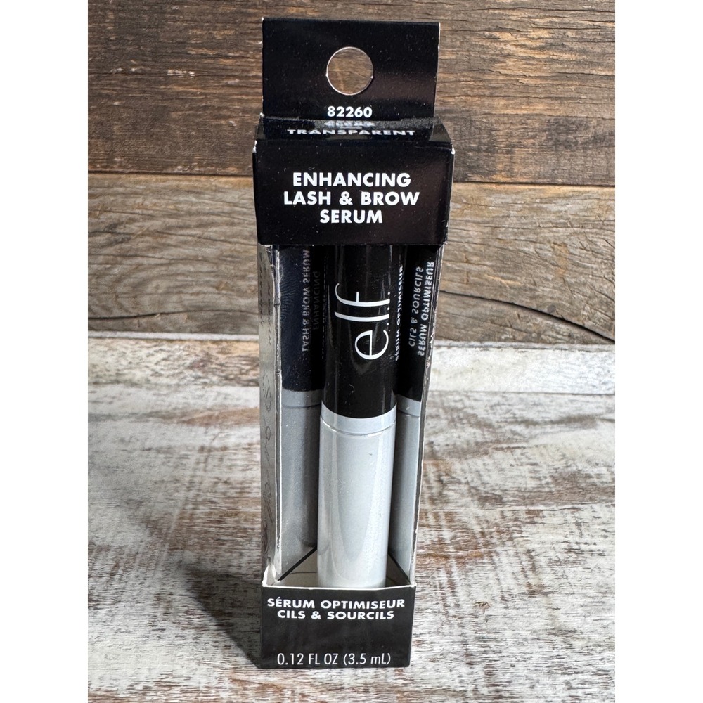 e.l.f. Enhancing Lash and Brow Serum Clear Transparent NIB MSRP $16